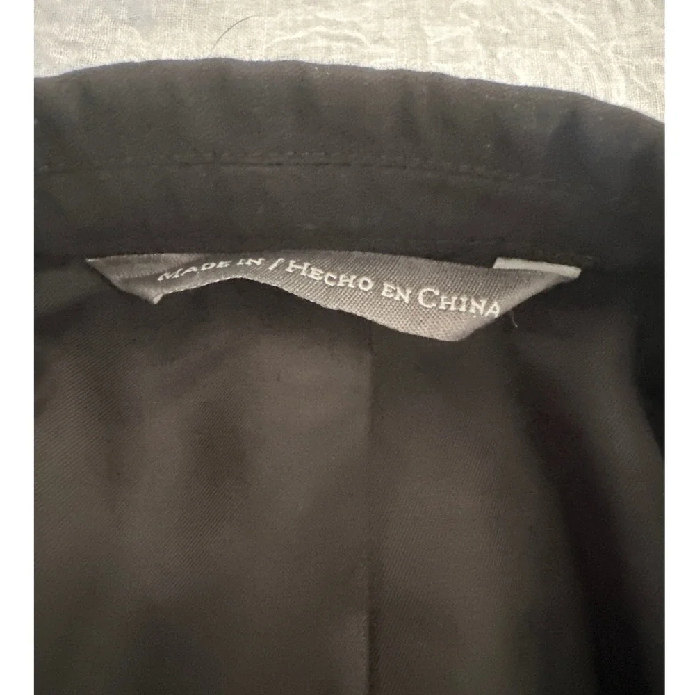 Perry Ellis Portfolio Blazer Sport Coat Two Button‎ Black Career Size Men's 42R